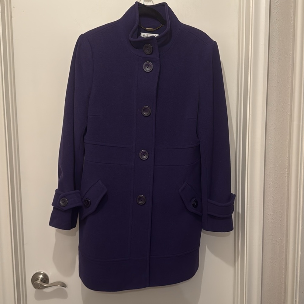 Preston & York Wool Blend Dress Coat